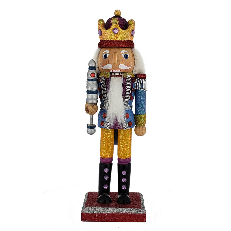 The Holiday Aisle® King Nutcracker with Crown Wayfair